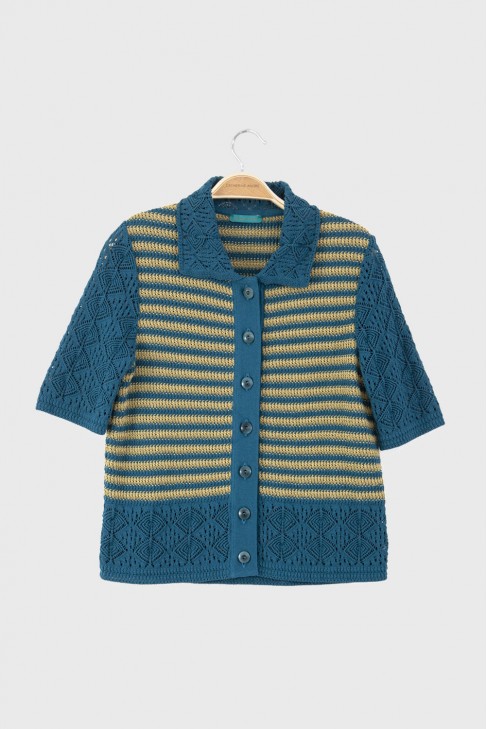 Cardigan Eddie Blue