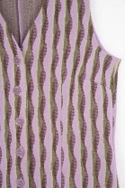 Buttonned top JAZZ Mauve