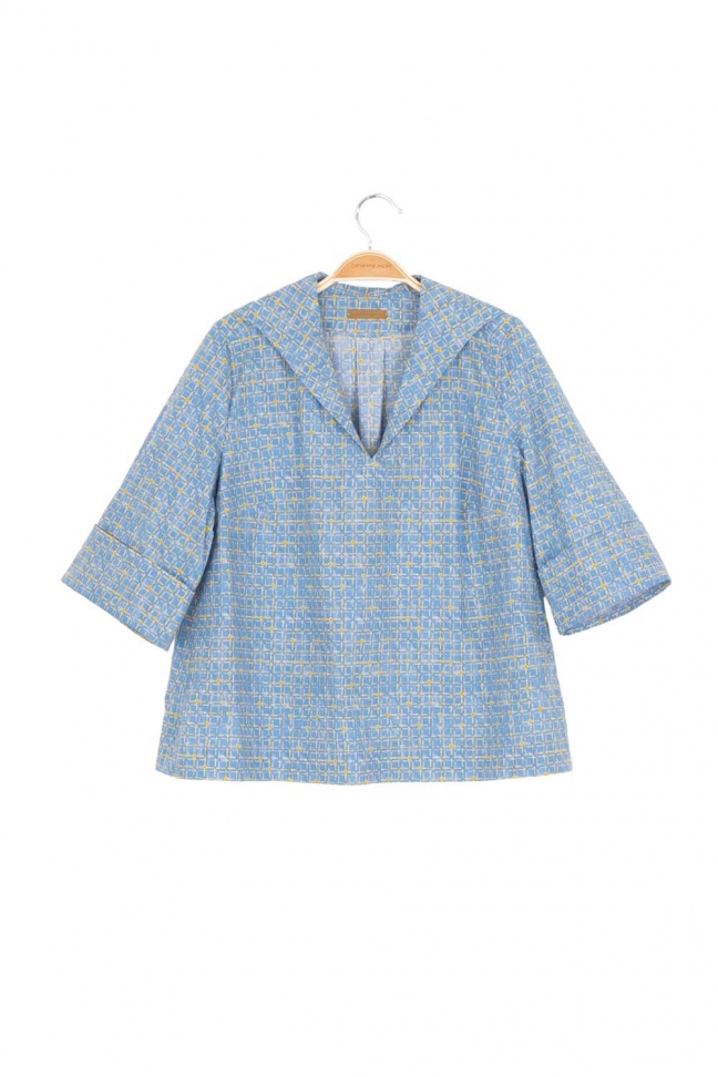 Blouse TRICK Sky Blue