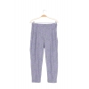 Pantalon carotte TRICK Mauve