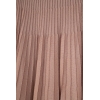 Pleated skirt CODE Beige