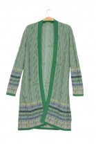 Long open cardigan LENA Green