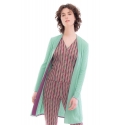 Long open cardigan CODE Green