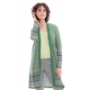 Gilet long LENA Vert