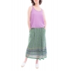 Long skirt LENA Green