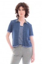 Cardigan MATHE Bleu