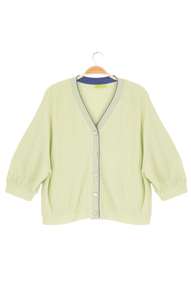 Cardigan CODE Lime