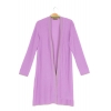 Long open cardigan CODE Mauve