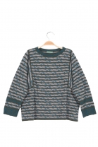 Large sweater HEDDA Petrol