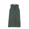 Gilet long INGRID Vert