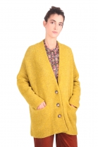 Long cardigan WONDER Yellow