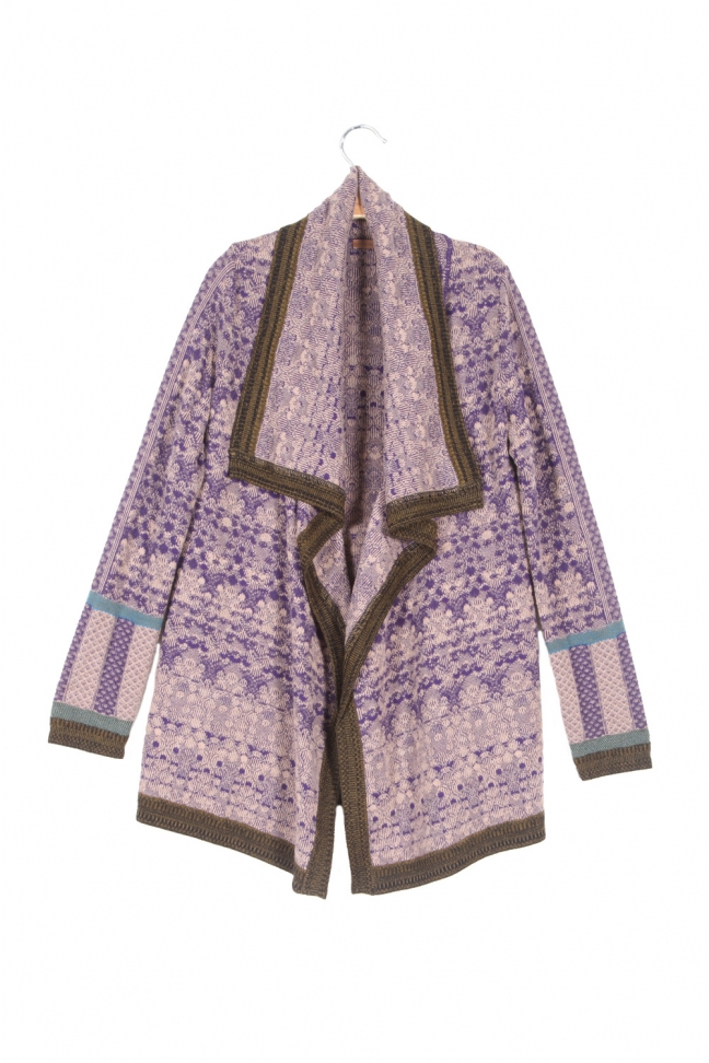 Open Cardigan PIDGIN Purple