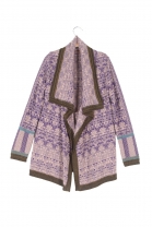 Open Cardigan PIDGIN Purple