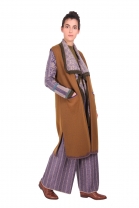 Gilet long INGRID Or