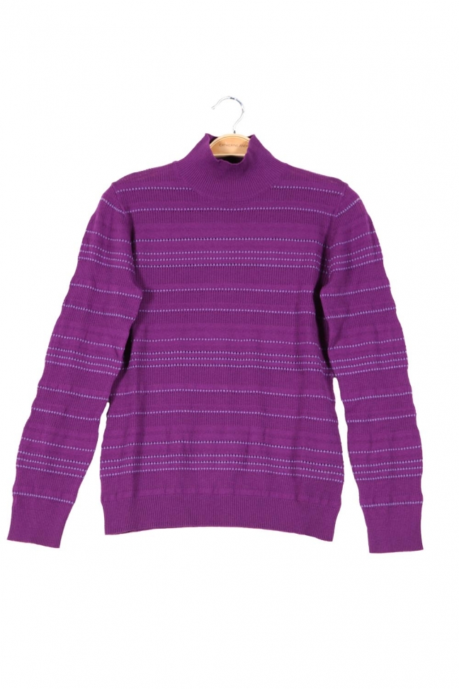 High Neck Sweater BETSBI Purple