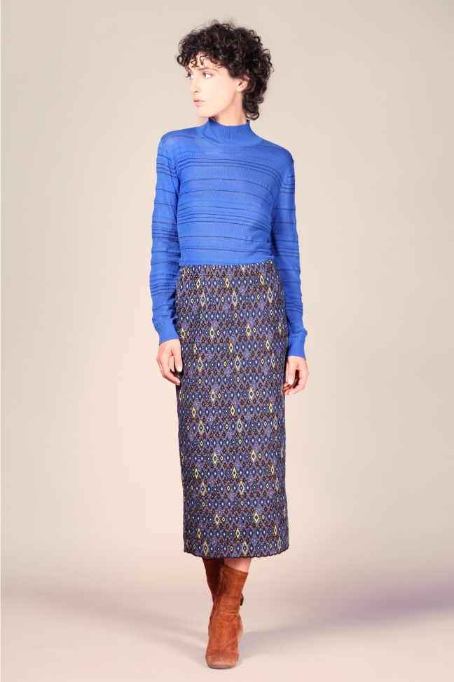 Skirt CHARLESTON Blue