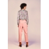 Pantalon carotte GEORGE Rose