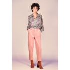 Pantalon carotte GEORGE Rose