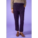 Pants Straight SPOTS Violet