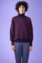 Large Sweater STITCH Bordeaux