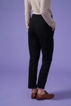 Straight Pants PEARL Black