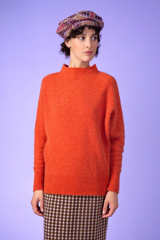 Sweater SOUFFLE orange