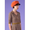 Beret SOUFFLE orange