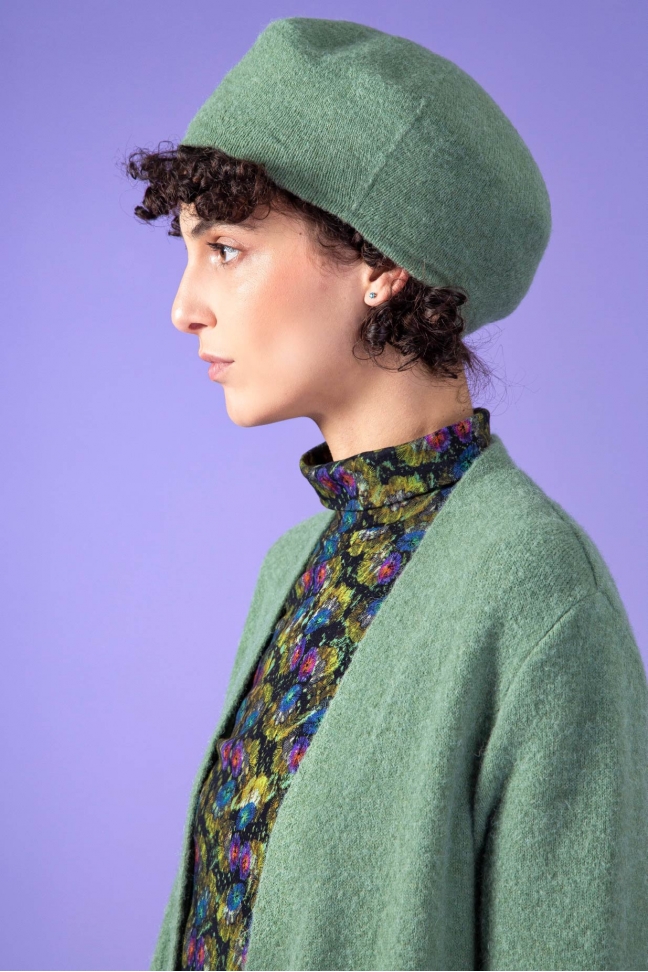 Beret SOUFFLE Green