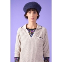 Beret SOUFFLE Purple