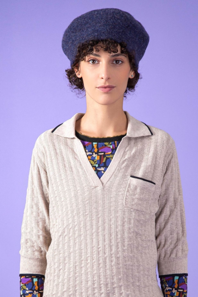 Beret SOUFFLE Violet