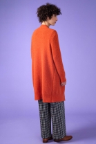 Gilet long Souffle Orange