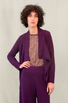 Open Cardigan IRIS Purple