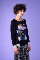 Sweater Cubist Black