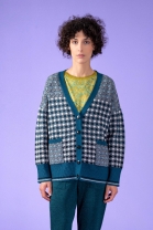 Cardigan Extra Pétrole