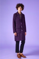 Coat SPOTS Purple