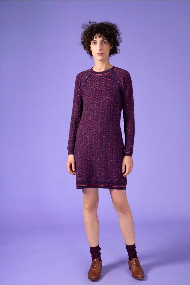 Dress STITCH Bordeaux