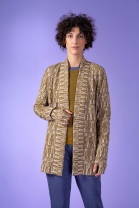 Long Open Cardigan ULTIME Gold