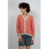 Cardigan DEEP corail