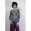 Cardigan HUELLA blue