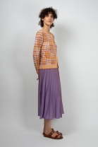 Pleated Skirt HUELLA mauve