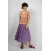 Pleated Skirt HUELLA mauve