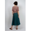 Pleated Skirt HUELLA petrol