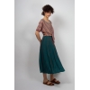 Pleated Skirt HUELLA petrol