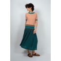 Pleated Skirt HUELLA petrol