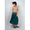 Pleated Skirt HUELLA petrol