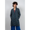 Open coat ITHAQUE blue