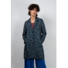 Open coat ITHAQUE blue