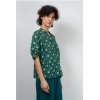 Blouse MERMAID petrol