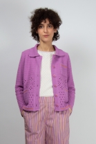 Veste YES mauve