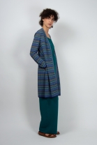 Long open cardigan ZAMAMI blue